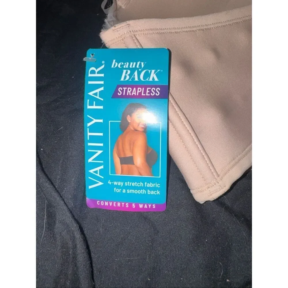 NWT Vanity Fair convertible strapless bra size 42DD